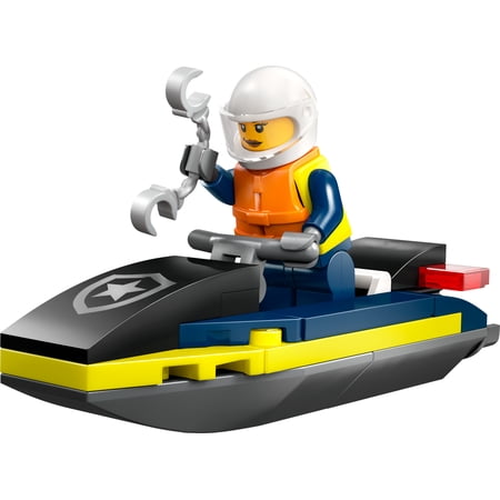LEGO City Police Water Scooter Building Toy - Includes Police Office Minifigure - L3 - 1385
