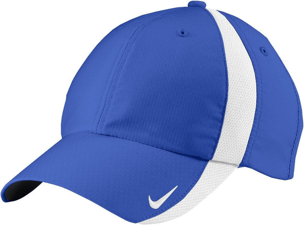 NIKE Sphere Dry Hat Mens Adjustbale Cap 247077 -Game Royal-White - B12 - 621