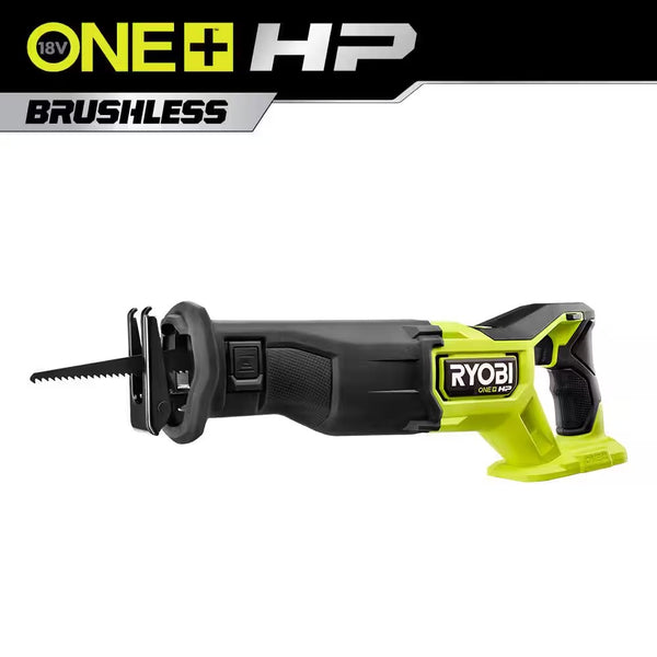 RYOBI ONE+ HP 18V Brushless Cordless Reciprocating Saw (Tool Only) - 1057