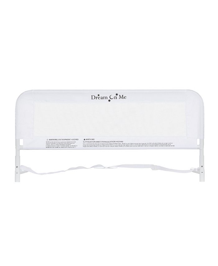 Dream On Me Lightweight Mesh Security Adjustable Bed Rail - White - ONE SIZE 506