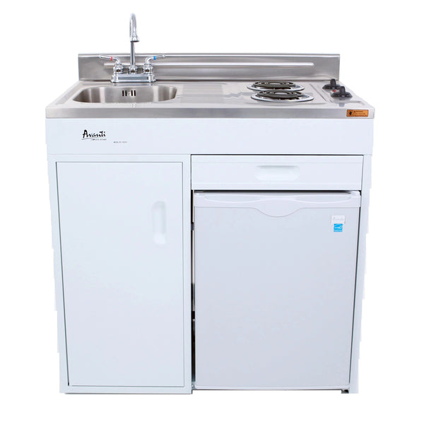Avanti 36" 2-Burner Electric Range (White) – A5 Appears New