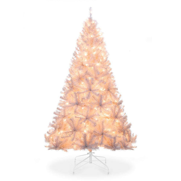 6ft Pre-Lit Pine Christmas Tree — F199