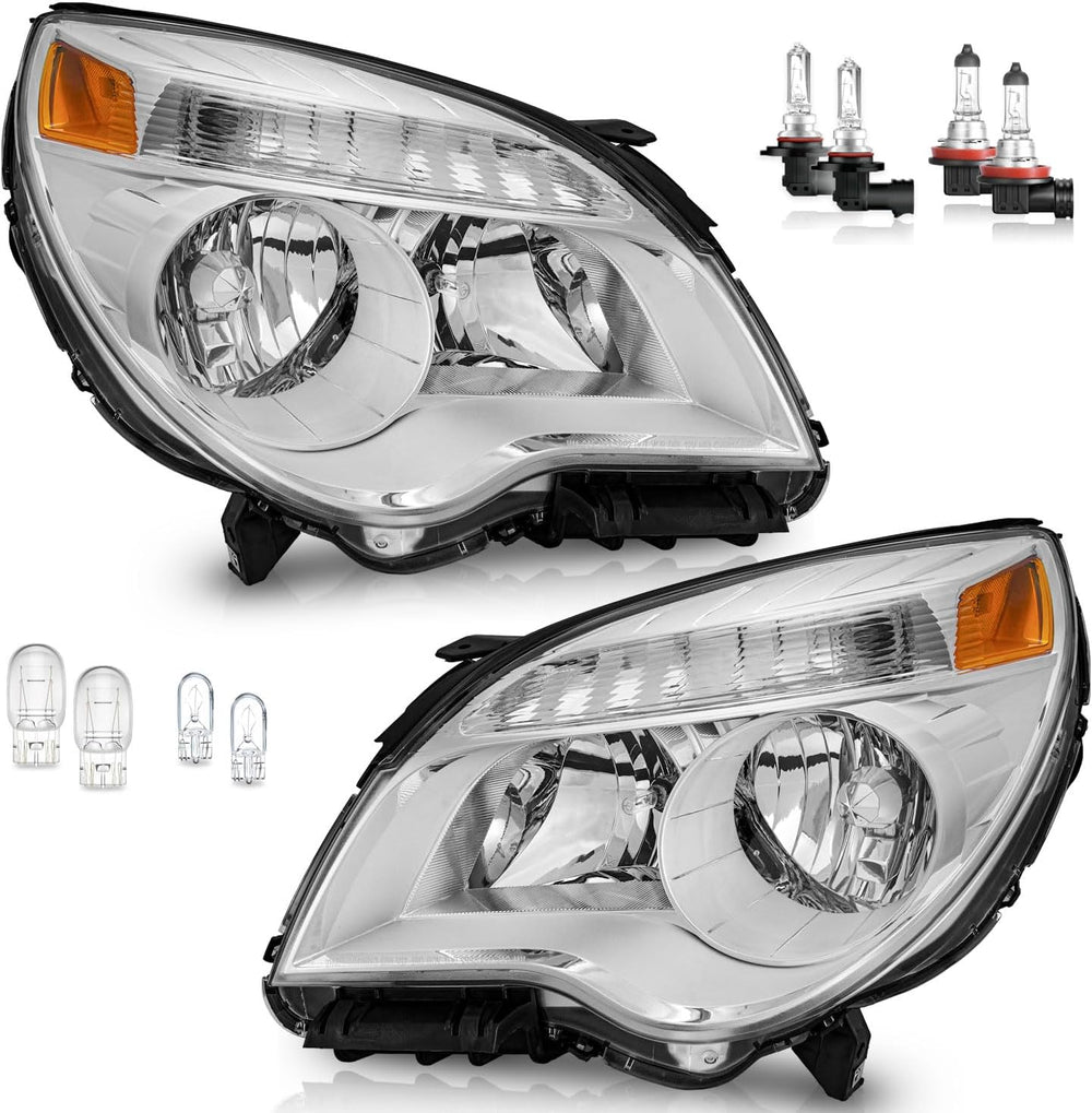 WEELMOTO Headlight Assembly for 2010‑15 Equinox — G21