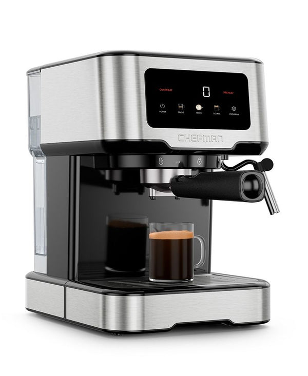 Chefman Craft Brew Espresso Machine - Silver - No Size -J10-0586