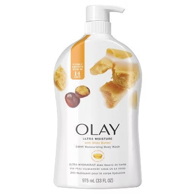 Olay Ultra Moisture Body Wash with Pump - Shea Butter - 33 fl oz - 576