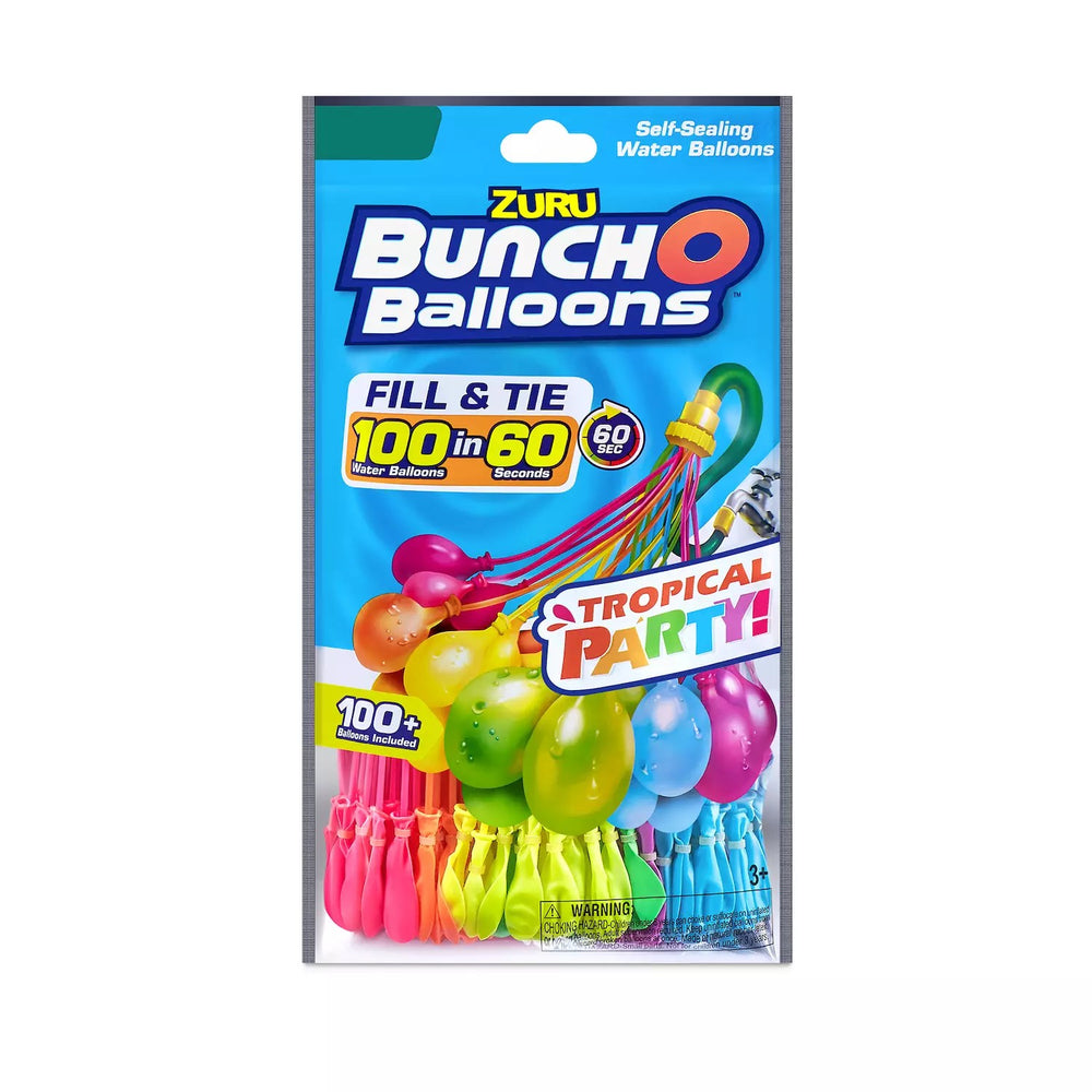 Bunch O Balloons Tropical Party 3 Pack Water Balloons pack of 5 - 635