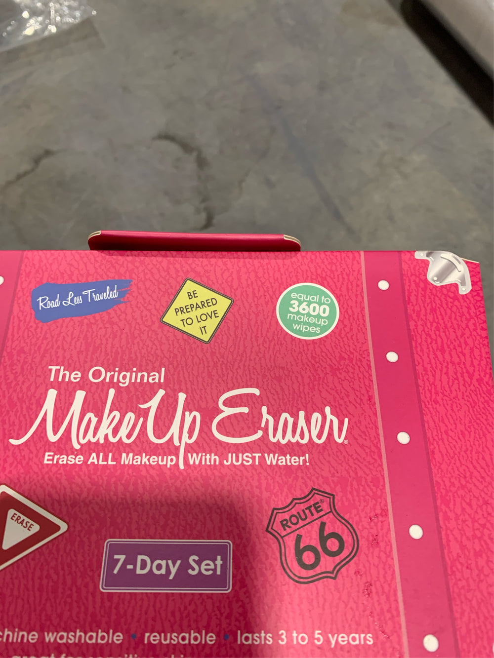 MakeUp Eraser Road Less Traveled 7-Day Face Cleanser Set - 7ct -K7-0079 -K7-0080 -K7-0081 -B9-0555