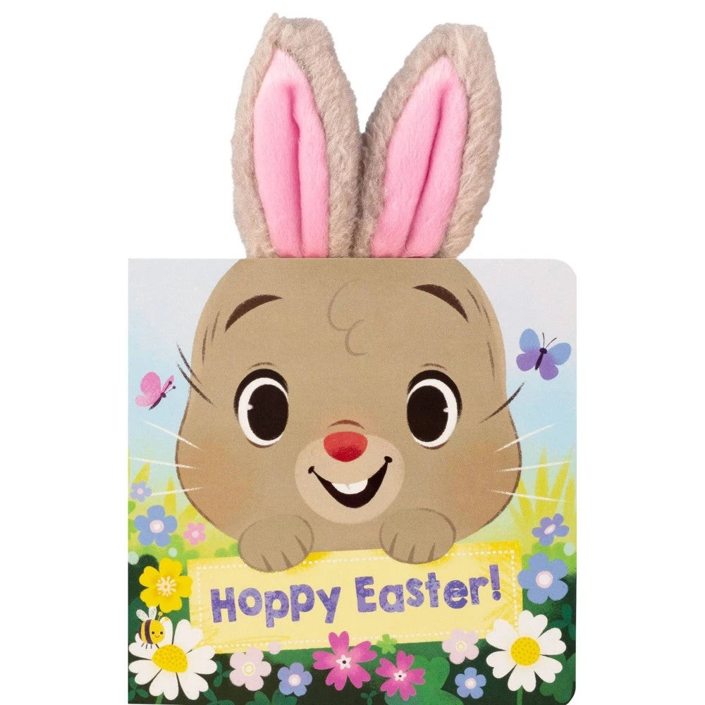 Hoppy Easter! - (Easter Bunny Ear Book) by Grace Baranowski (Board Book) - 424