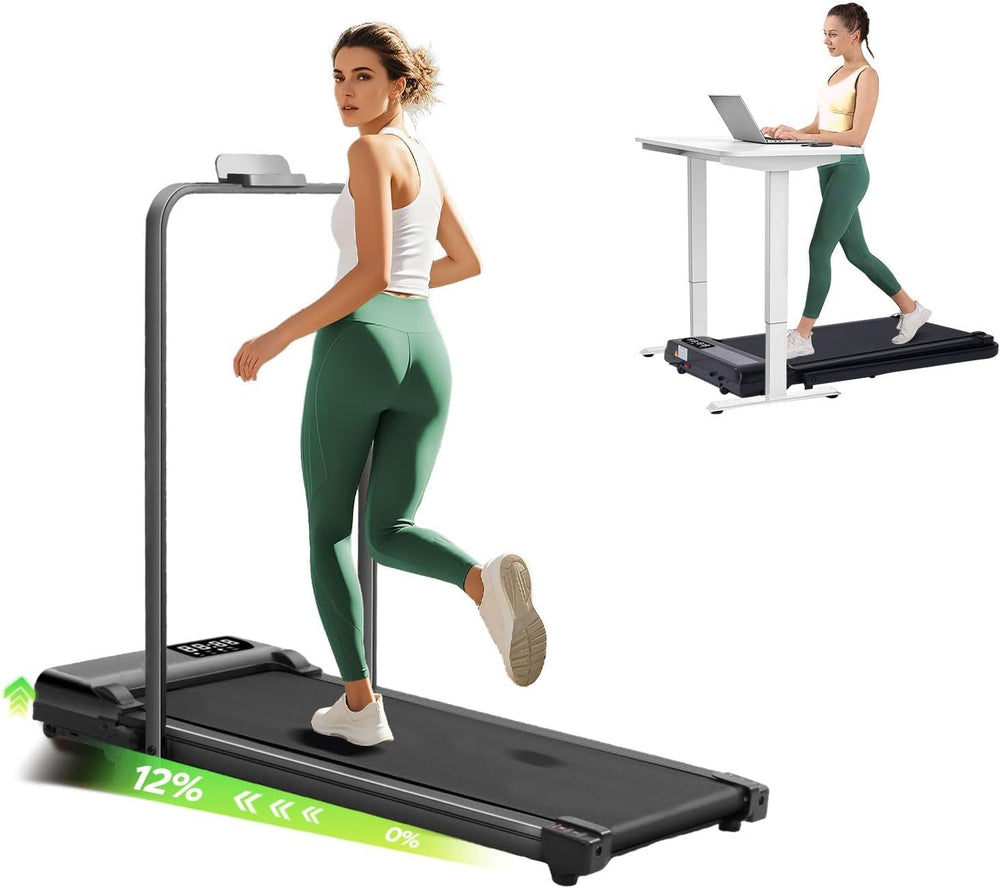 Walking Pad Treadmill w/ Incline & Handle — G3