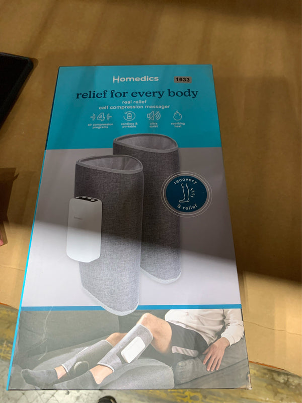 HoMedics Real Relief Calf Compression Massagers - A7-1166 -A7-1167 -A7-1168 -A7-1169 -A7-1170 -J9-1633