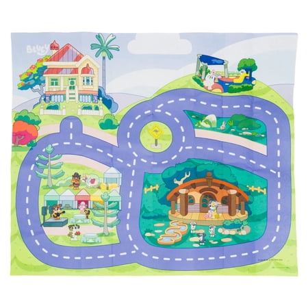 Bluey Imaginmat Playset with Vehicle - J14 - 659