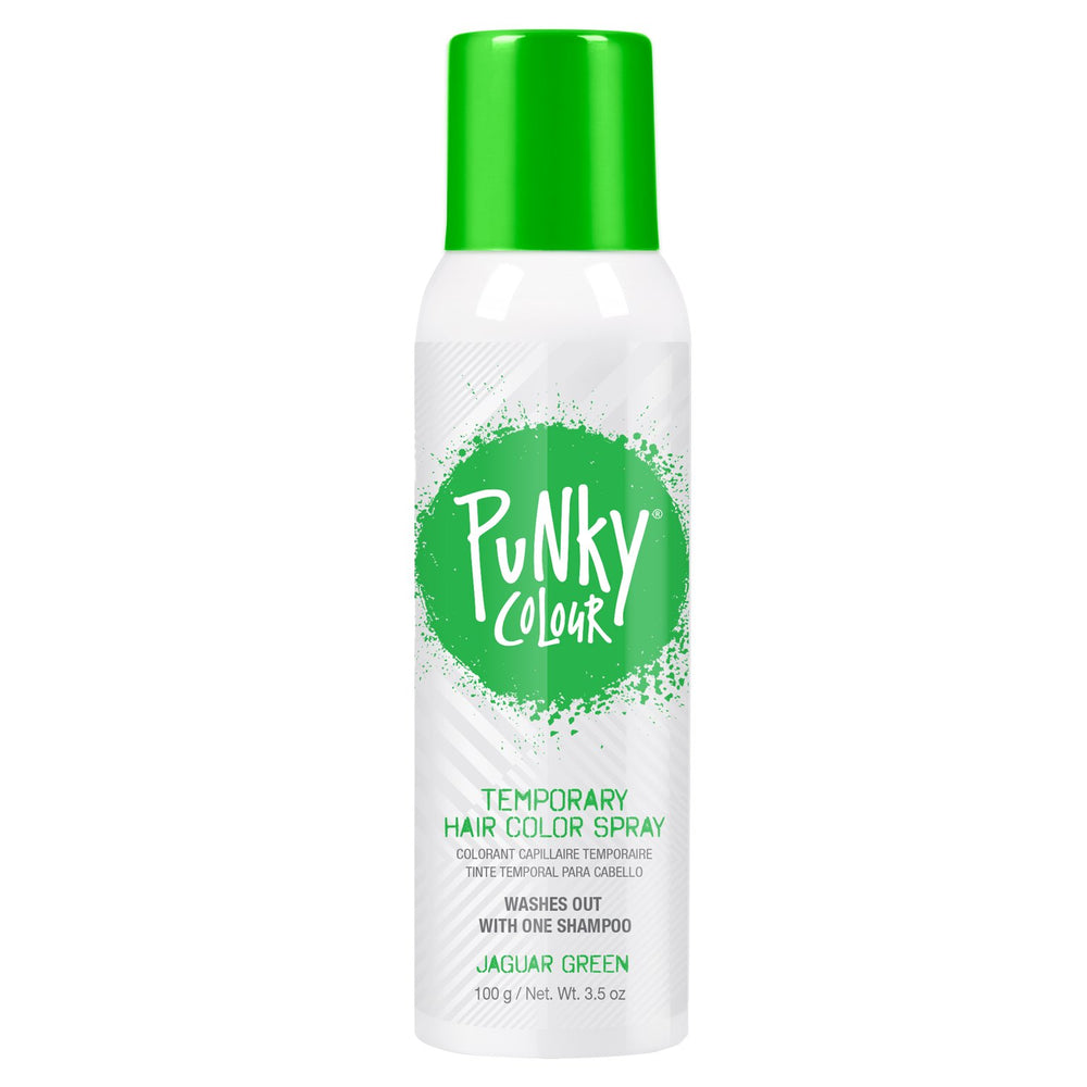 Punky Color Temporary Hair Color Spray, Jaguar Green, 3.5 oz - B6 - 1527