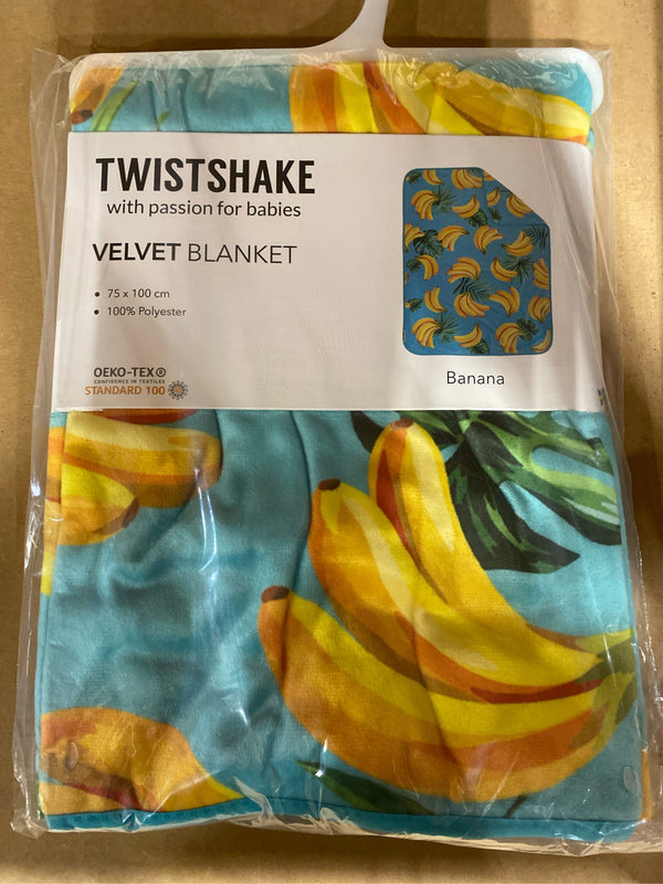 TwistShake Velvet Baby Blanket 75cm x 100cm - L12 - 1701