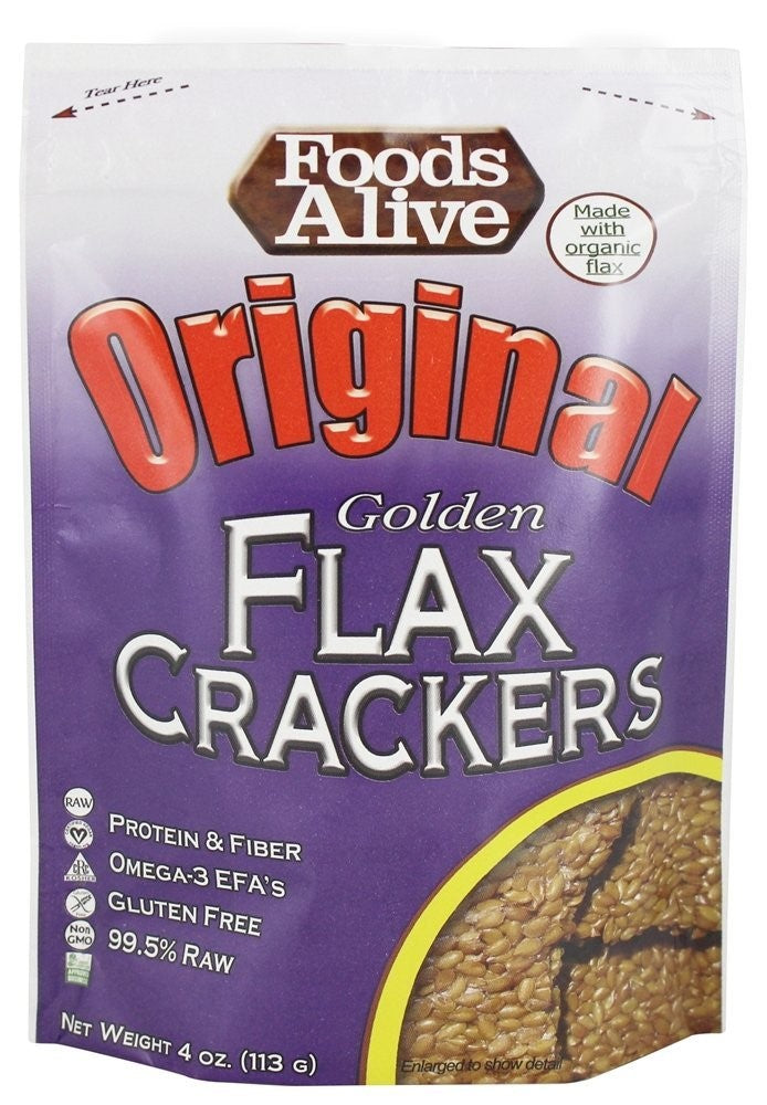 Foods Alive Organic Sprouted Crisps Original 4 Oz