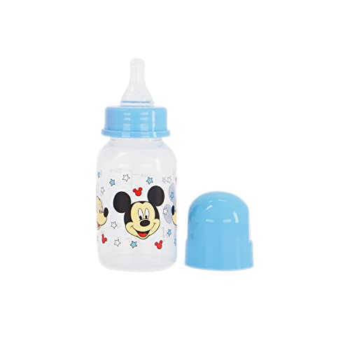Baby Bottles 5 Oz for Boys and Girls 3 Pack of Disney Mickey Starboy Infant Bottles for Newborns and All Babies BPA-Free Plastic Baby Bottle for Baby - L13 - 700