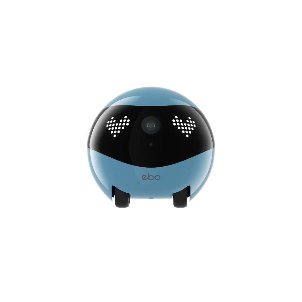 EBO Air 2 2K HD Camera, Intelligent Home Companion Robot, Whole Home Mobility, Family Interaction, Jay Blue -E8-0188