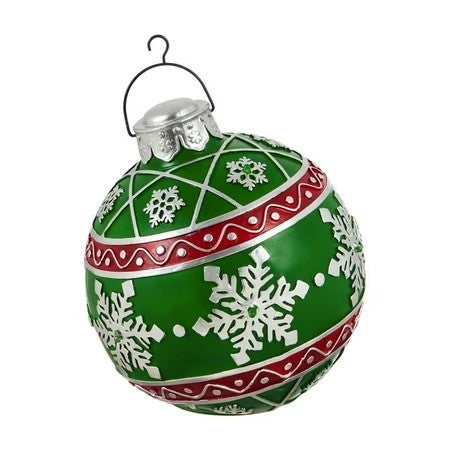 Evergreen 8" Battery Operated Ornament Outdoor Ornament, Green, 8.7' x 1.7' x 1.7' inches - G5 - 853