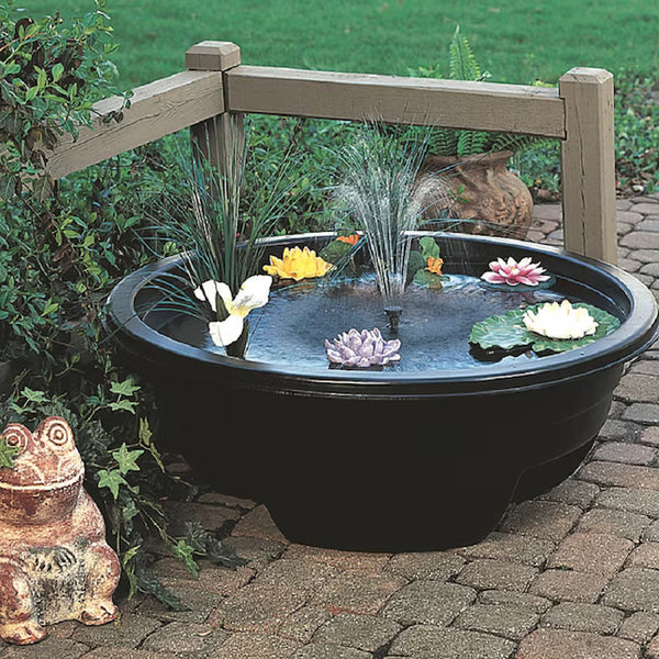 MacCourt 2.83-ft L x 2.83-ft W Black High Density Polyethylene Pond Liner (35-Gallons) M887351