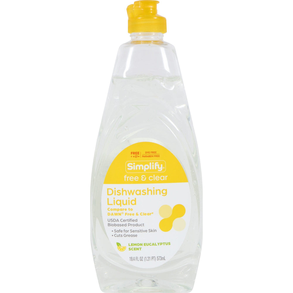 Simplify Dishwashing Liquid - Lemon Eucalyptus, 19.4 Fl Oz