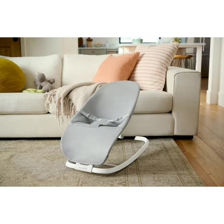 Munchkin  Spring 2-in-1 Infant Bouncer & Rocker, Lightweight with 3 Recline Positions, Unisex - B7 - 529