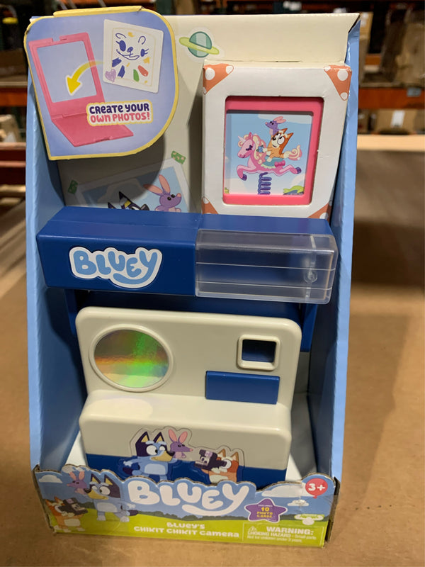Bluey Role Play Chikit Chikit Camera Toy - White - No Size -F7-0088