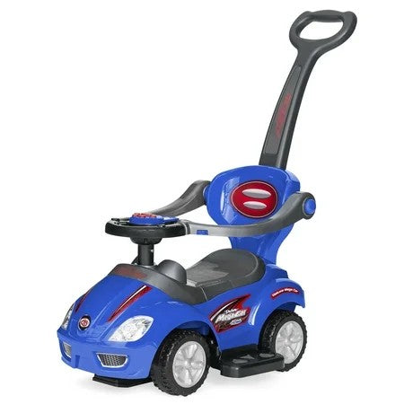Best Choice 3-in-1 Kids Push & Pedal Ride-On — Blue — F110