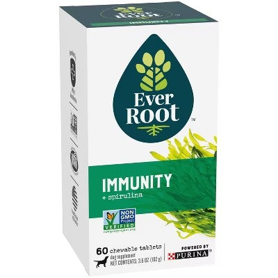Purina Ever Root Immunity Dog Chewable Tablets - 60ct -B8-1204 -B8-1205