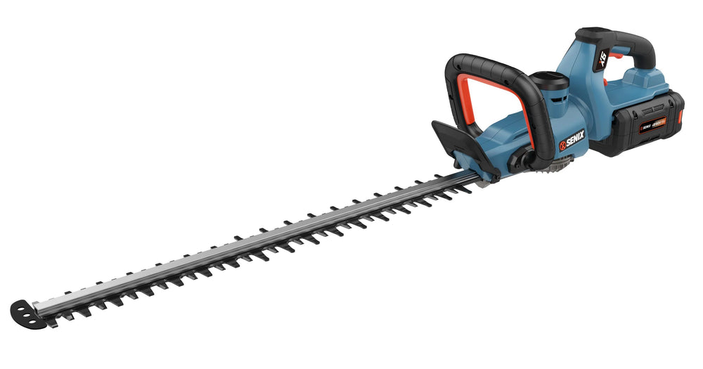 SENIX 60-volt Max 26-in Battery Hedge Trimmer 3 Ah (Battery and Charger Included) - 1622