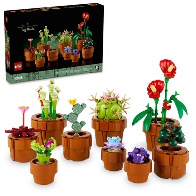 LEGO Icons Tiny Plants and Flowers Build and Display Set 1363