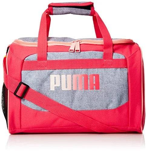 PUMA unisex child Puma Evercat Transformation Jr duffel bags, Grey/Pink, One Size US 1405