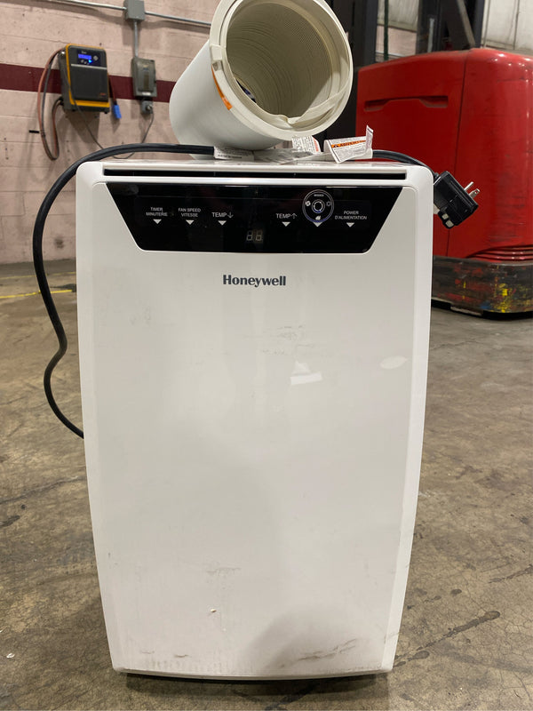 Tested Working - Honeywell - Classic 700 Sq. Ft. Portable Air Conditioner with Dehumidifier - White - BW - 3