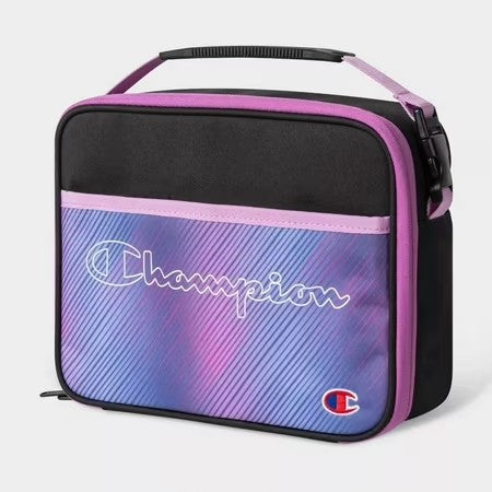Champion Center Lunch Kit with Tray - Blue/Pink 1202