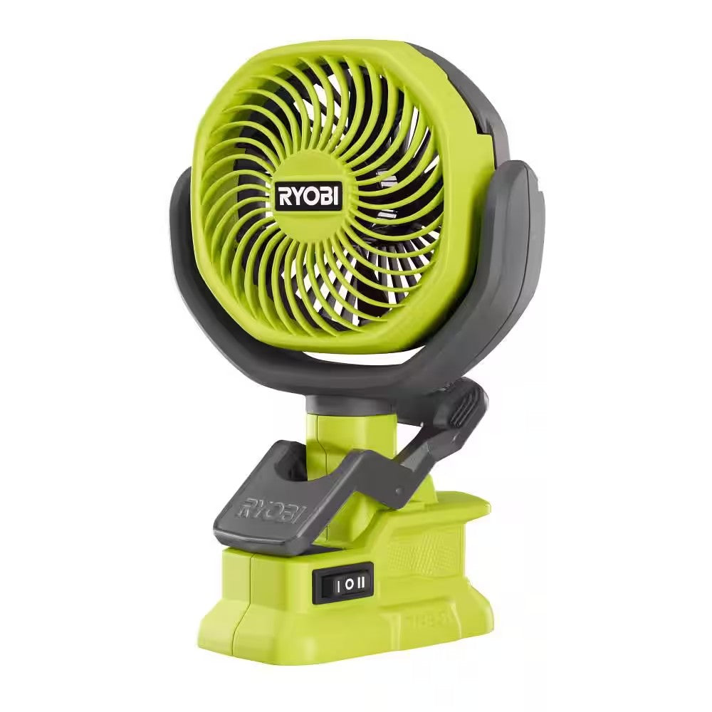 ONE+ 18V Cordless 4 in. Clamp Fan (Tool Only) L434 - Tested and Working