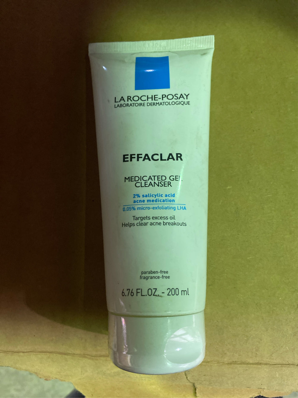 La Roche-Posay Effaclar Medicated Gel Face Cleanser, 6.76 OZ - C2 - 344