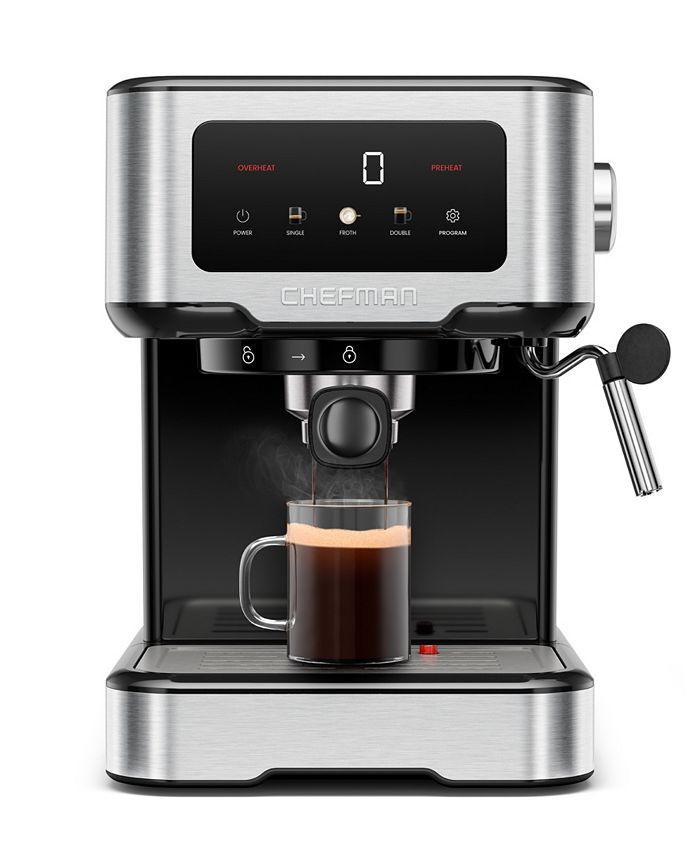 Chefman Craft Brew Espresso Machine - Silver - No Size -J10-0586