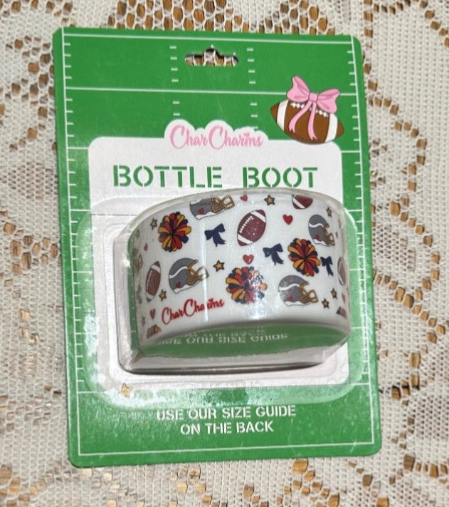 CHAR CHARMS CHEER in STYLE FOOTBALL BOOT for Tumblers (Stanley, Etc) - 944