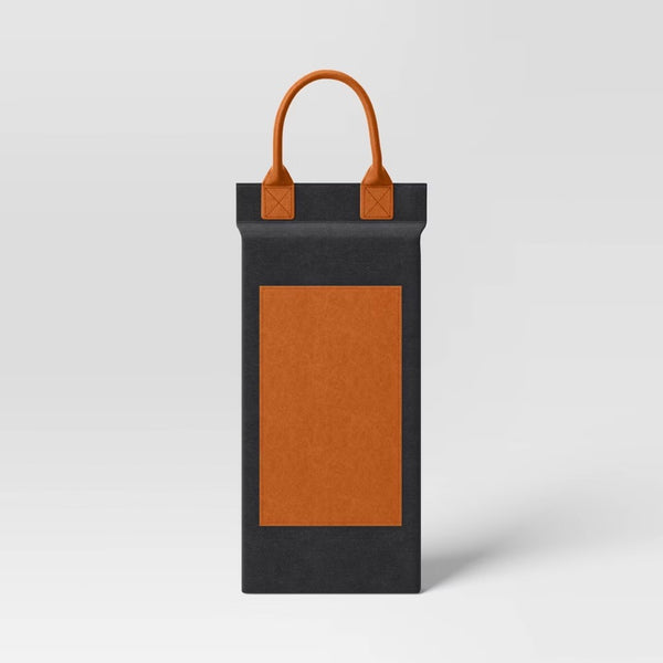 Padded Outdoor Garden Kneeler Charcoal & Brown - Threshold : Durable Polyester Canvas, Ergonomic Design - C5 - 1384