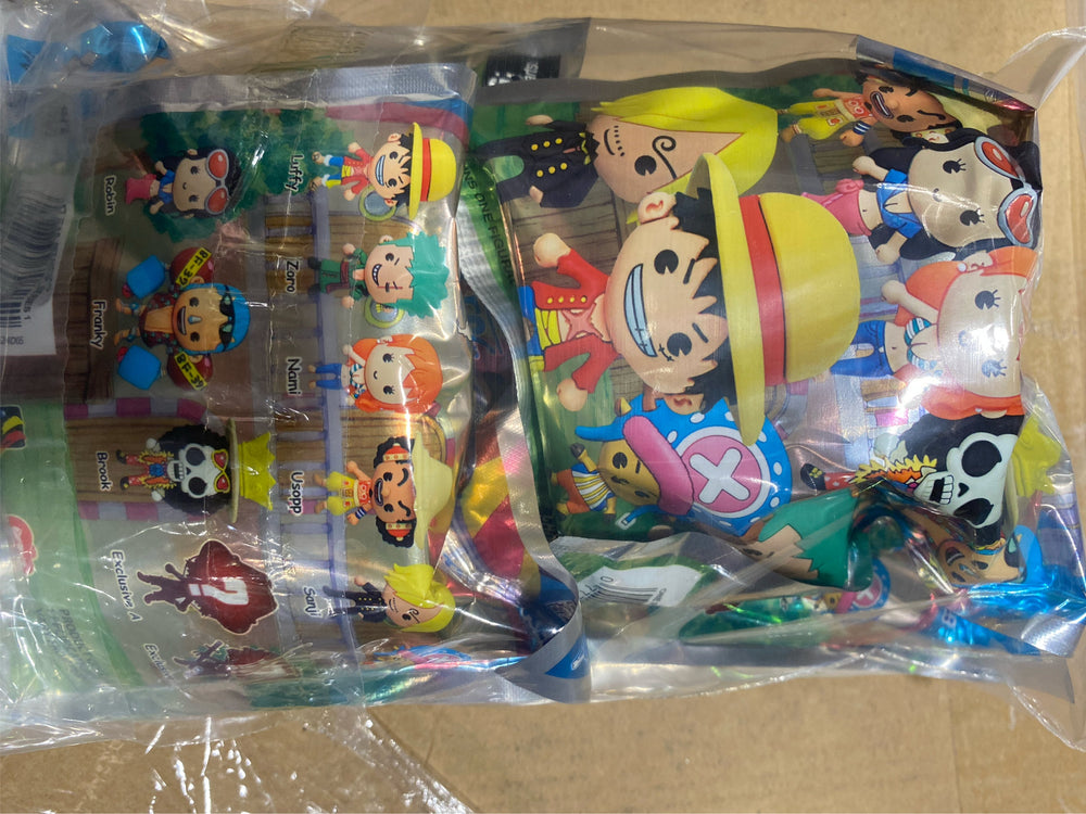 (Lot of 4) Sanji One Piece Monogram 3D Figural Foam Bag Clip in Blind Bag Series 1 - B9 - 568