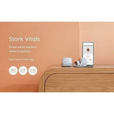Masimo Stork  Vitals FDA Cleared Smart Home Baby Monitoring System - L11 - 189
