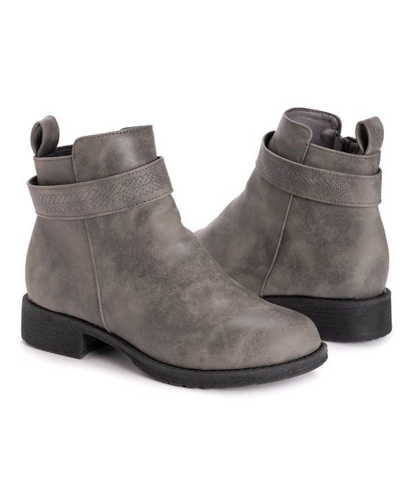 Gray Faux Fur-Lined Bianca Barbara Boot - Women Size 9 - G1 - 778