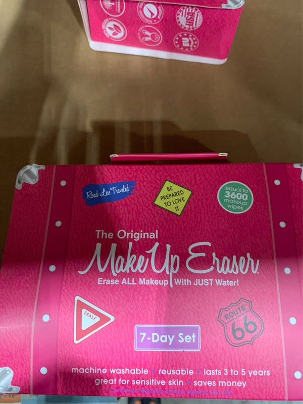 MakeUp Eraser Road Less Traveled 7-Day Face Cleanser Set - 7ct -B7-1191 -B7-1192 -B7-1193 -K2-1379 -K2-1382