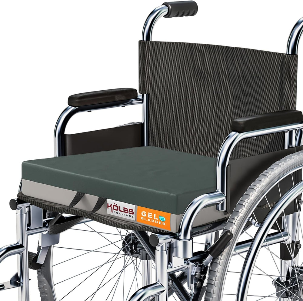 K‑LBS Gel Wheelchair Seat Cushion 24×20×3 — G9