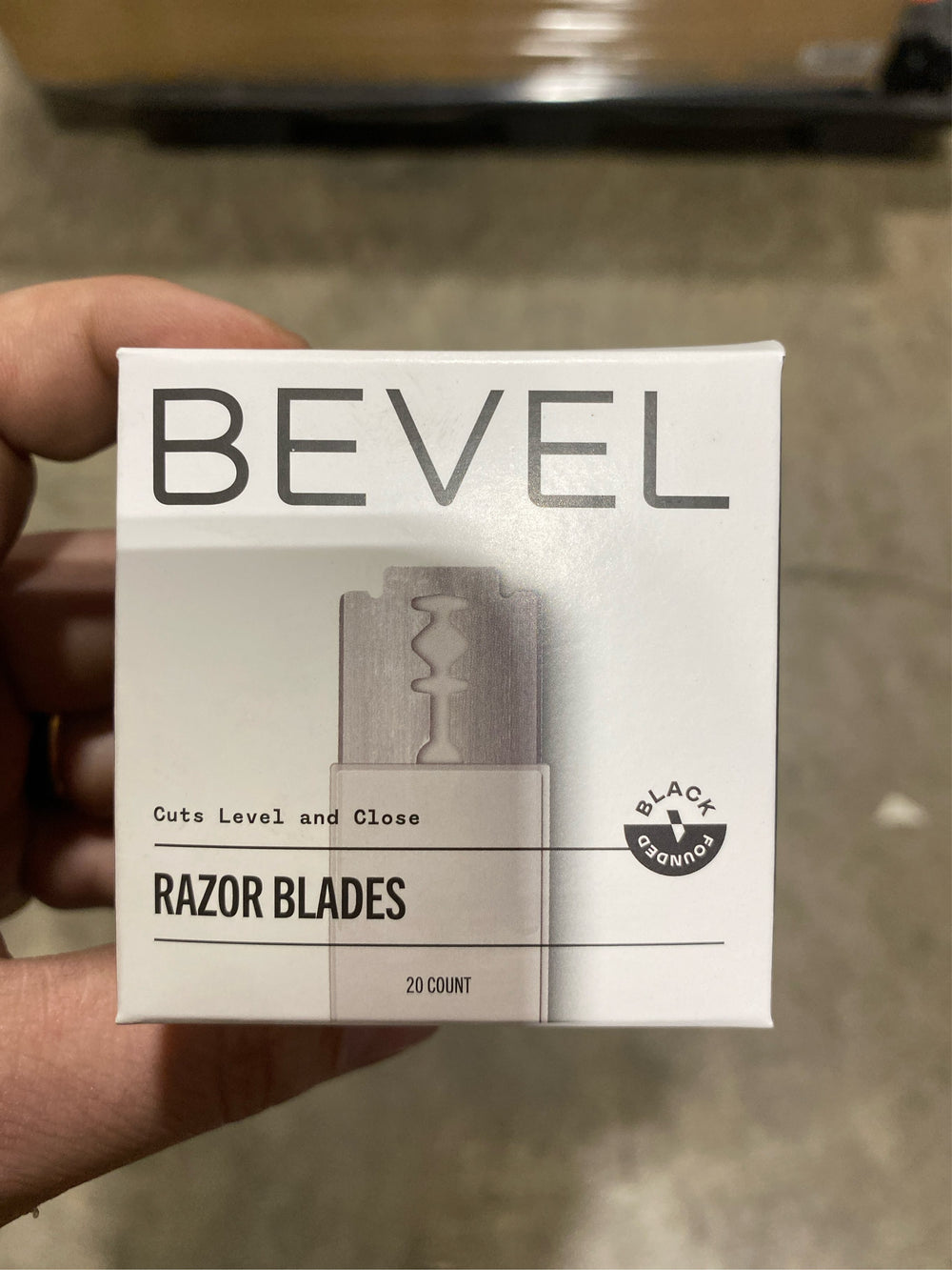 Lot of 3 - Bevel 20 Count Razor Blades - B8 - 562