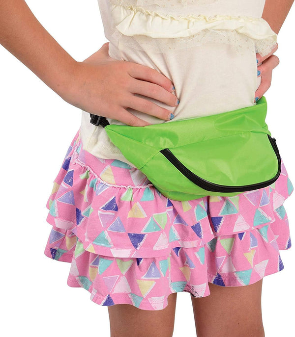 U.S. Toy Assorted Neon Color Adjustable Fanny Packs (12) - G14 - 296