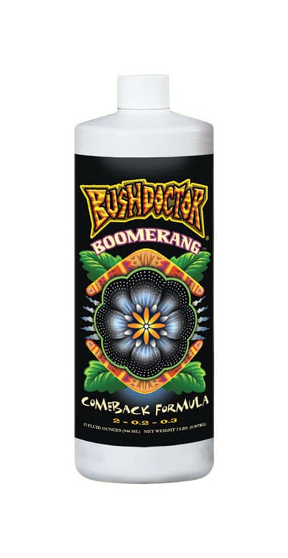 FoxFarm BushDoctor Bommerang Organic Liquid Comeback Formula Plant Food 1 qt - C1 - 1261