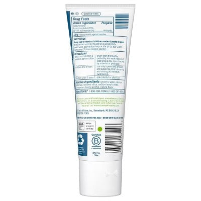 ( Lot of 3) Tom's of Maine Wicked Cool! Mild Mint Anti-cavity Toothpaste - 5.1oz - L10 - 158
