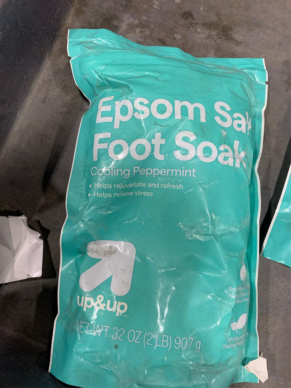 Epsom Salt - Peppermint Scent - 2lb - up&up  -K9-0538