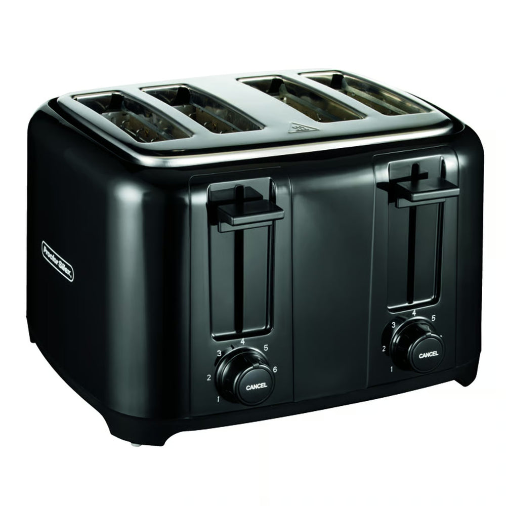 Proctor Silex Plastic Black 4 slot Toaster 8 in. H X 12.25 in. W X 11.31 in. D -J10-0576