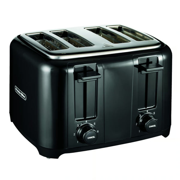 Proctor Silex Plastic Black 4 slot Toaster 8 in. H X 12.25 in. W X 11.31 in. D -J10-0576