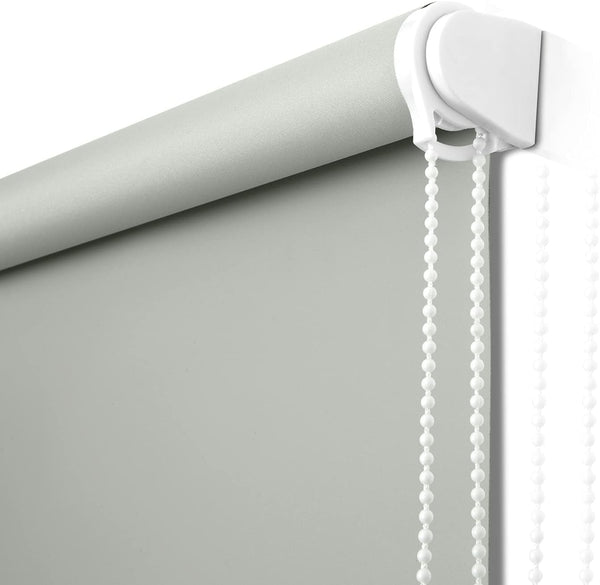 Thermal Blackout Roller Shade (23x68, Light Grey) – B28 Appears New